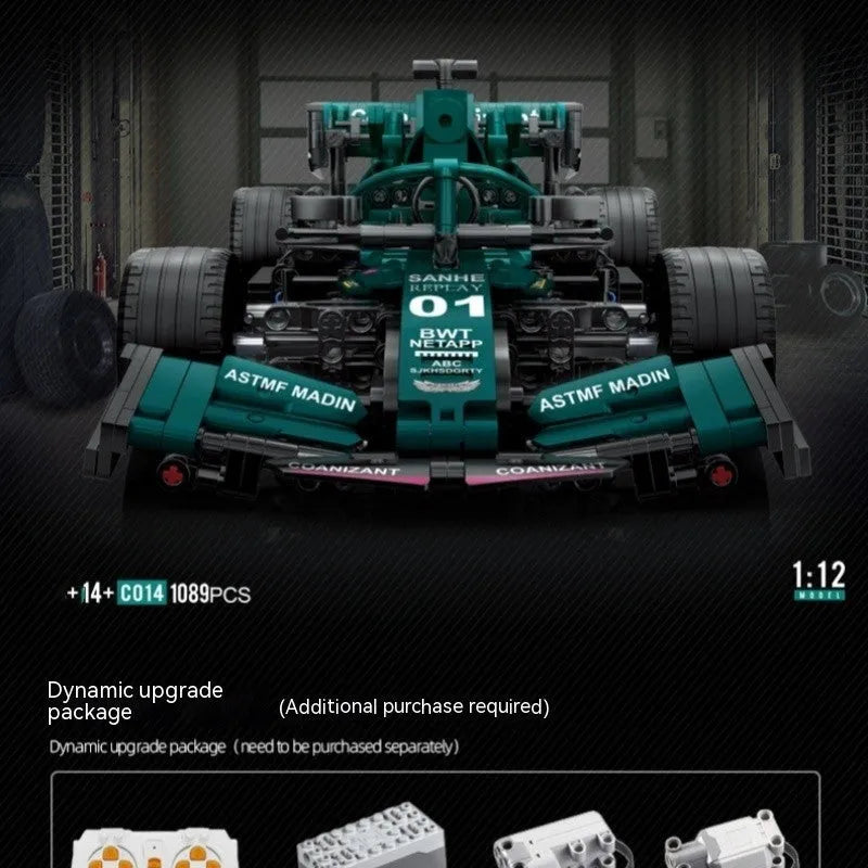 Formula Racing Machinery Group Sports Car Plastic Building Blocks - Bellarte Enchanté Formula Racing Machinery Group Sports Car Plastic Building Blocks